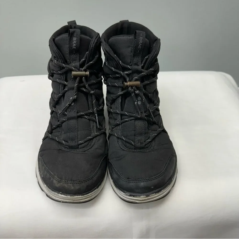 Ryka plush fit Brae Re-Zorb cold weather lace up boots‎ women's 7.5